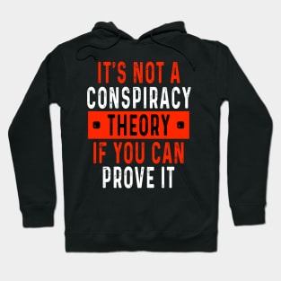 It's Not A Conspiracy Theory T-shirt Hoodie